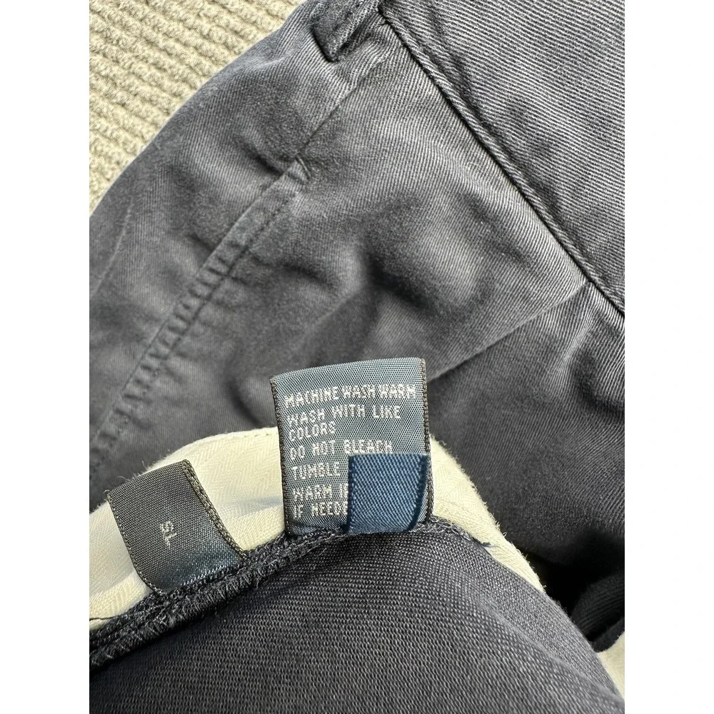 Polo Ralph Lauren Pants Mens 38x30* Blue Ethan Pant Chino Pleated Red Pony Twill